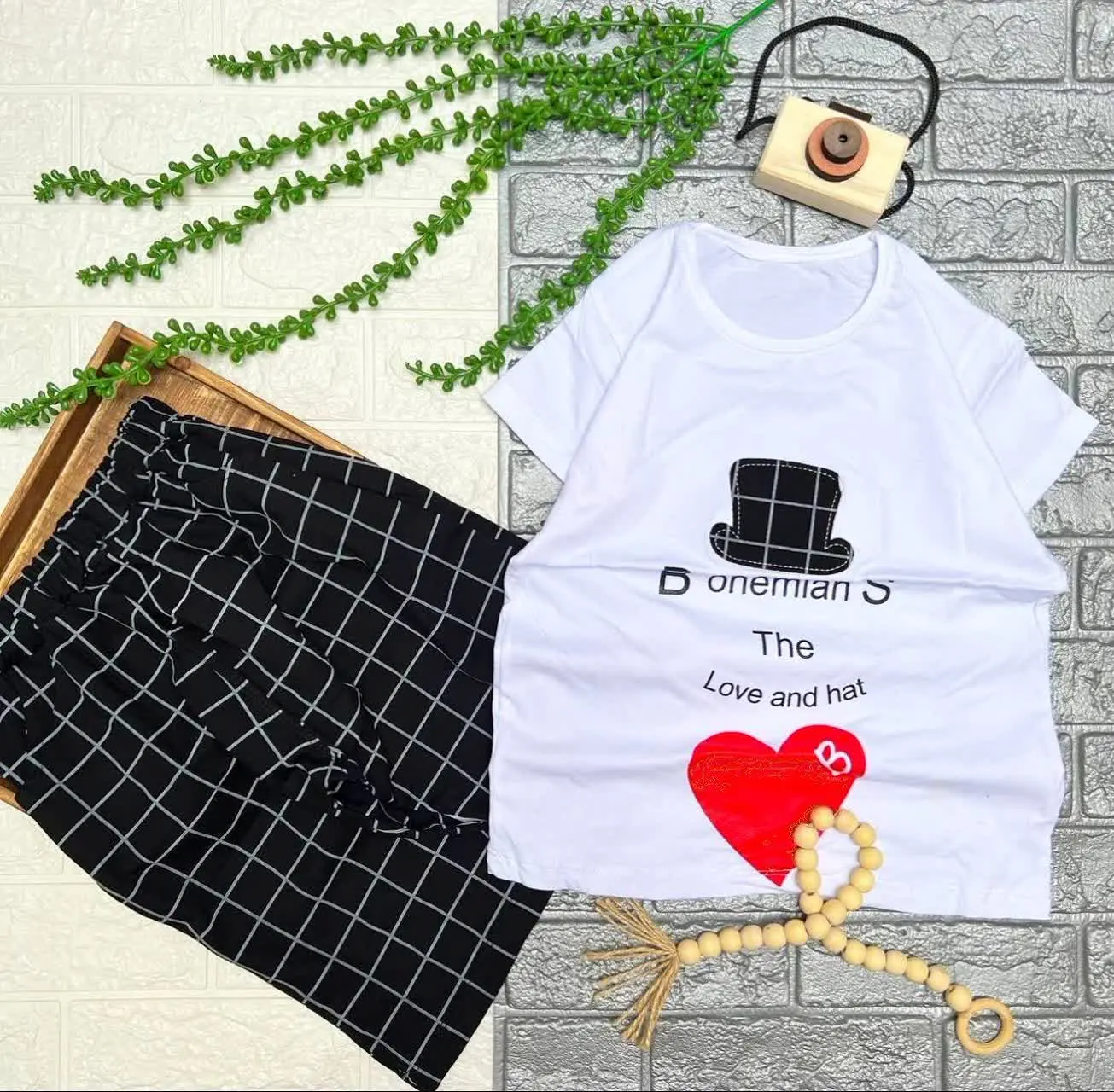 👚نام: ست اسپرت کلاه و قلب
