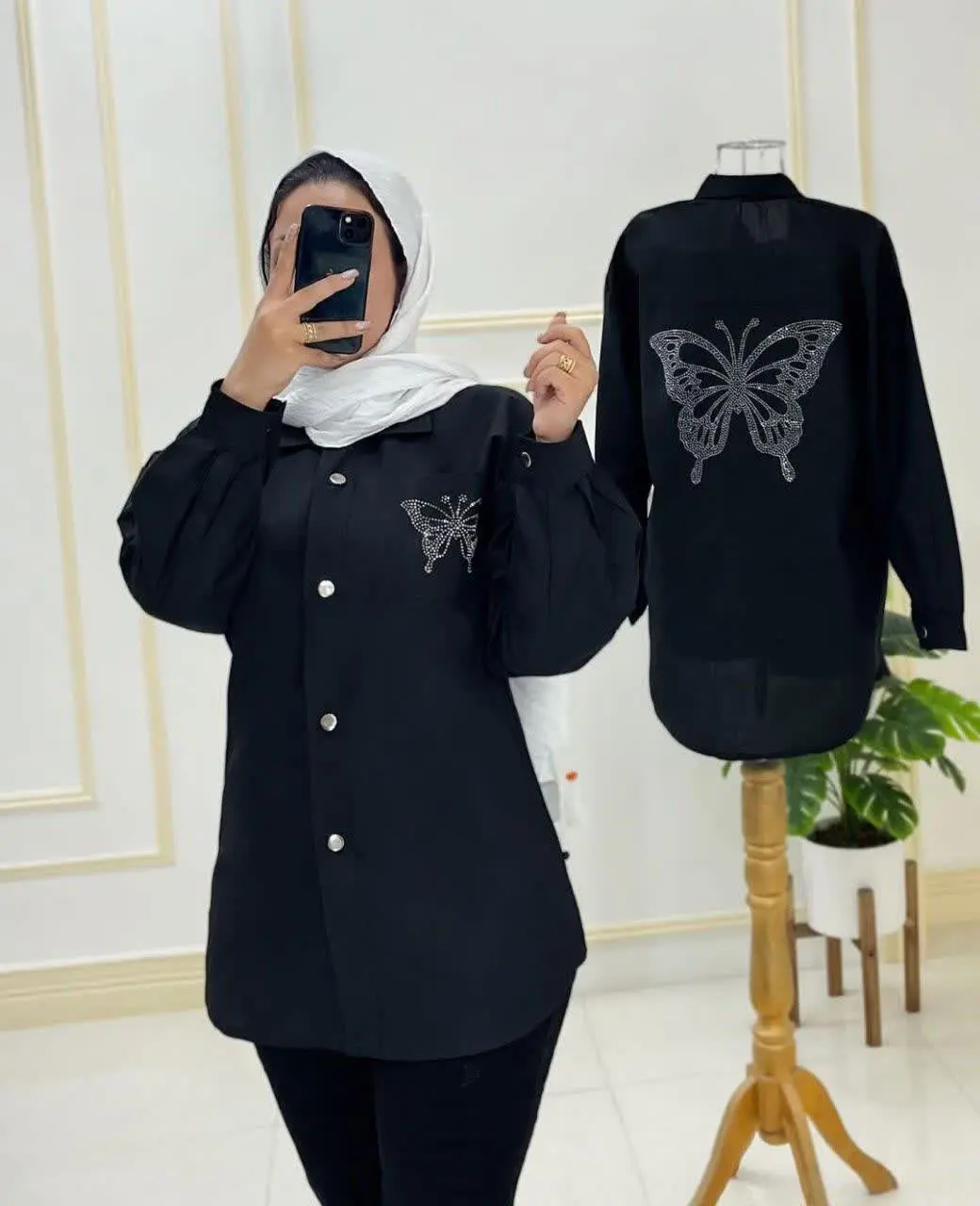 نام: #شومیز مانتویی نگین پروانه
