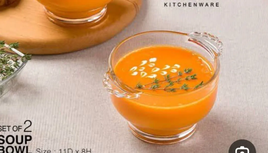 🌟کاسه سوپ خوری شیشه ای