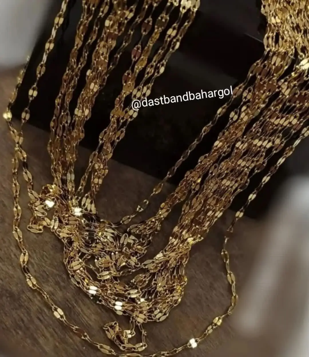 💍گردنبند دیسکوی طلاطور 🤗