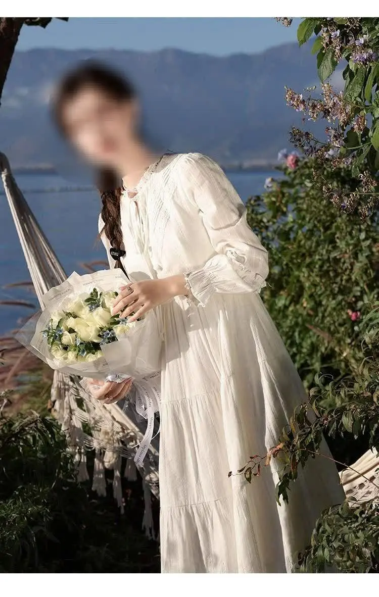 پیراهن خامه دوزی بلند 😍