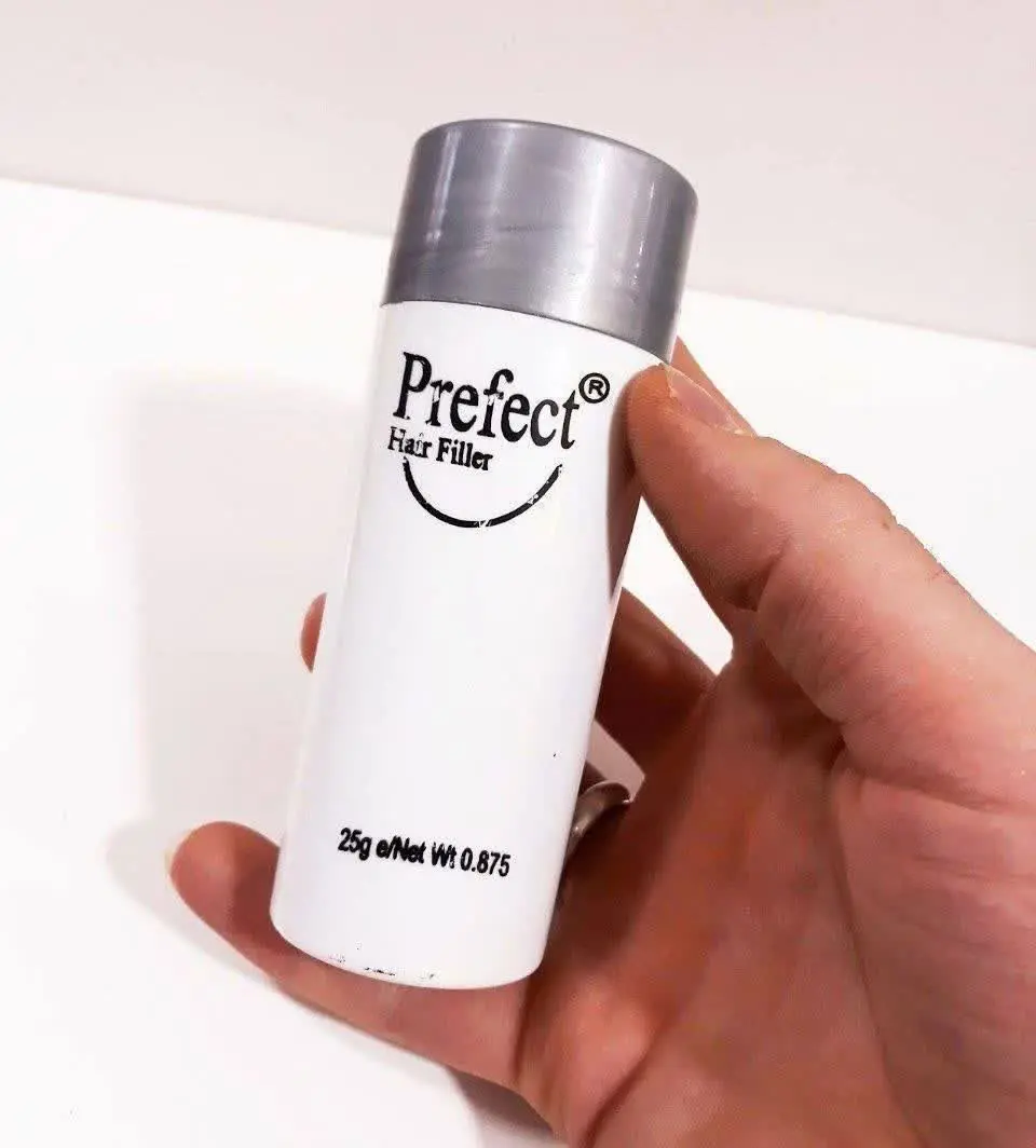 🏆پودر پرپشت کننده مو مدل PREFECT (رنگ مشکی) 
