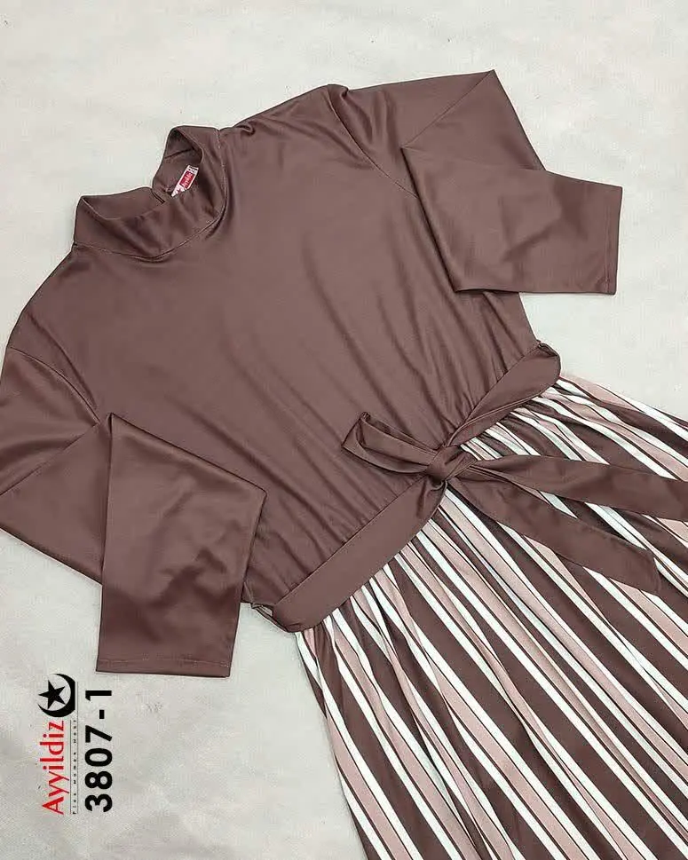 ✅پیراهن مجلسی استین بلند بی...