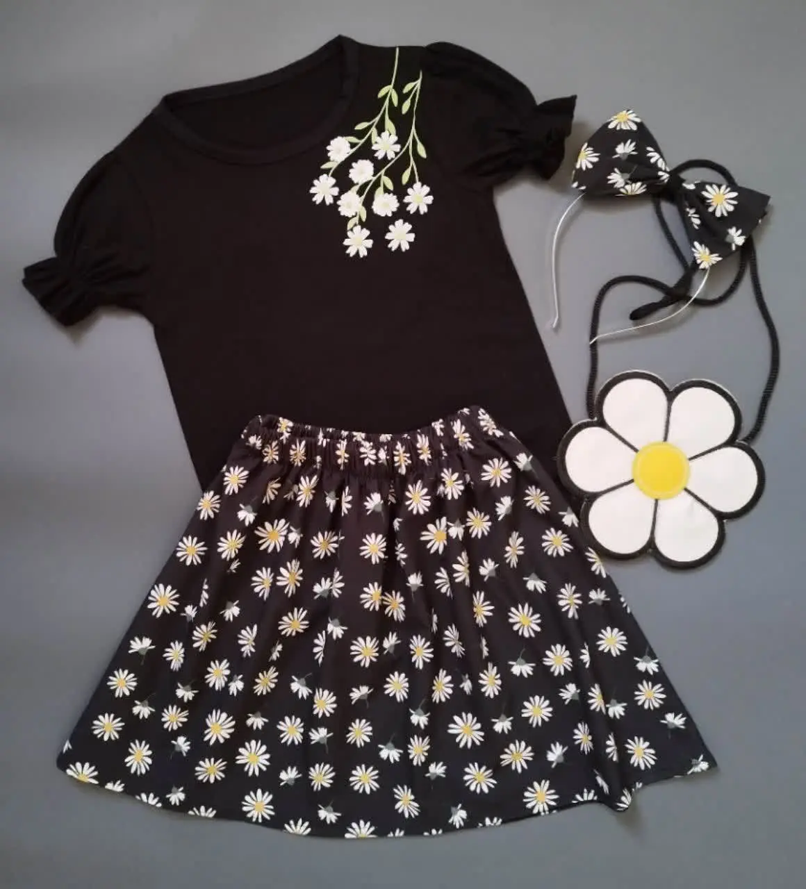 ست چهارتیکه بابونه جذاب و پرطرفدار🌼
