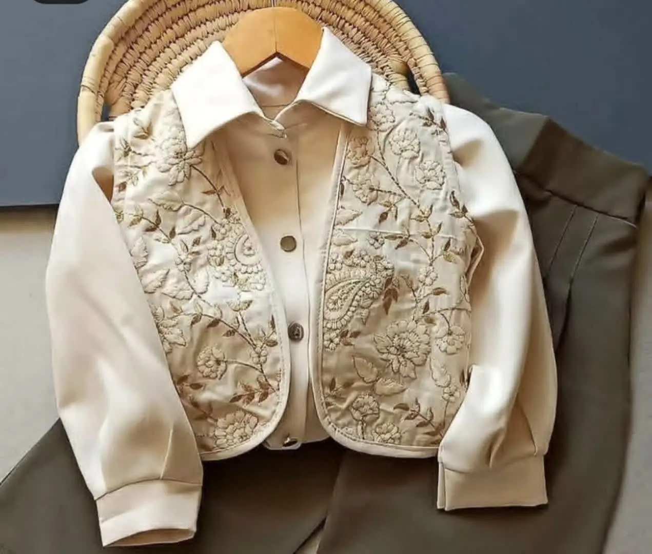 سه تیکه شومیز شلوار جلیقه گ...