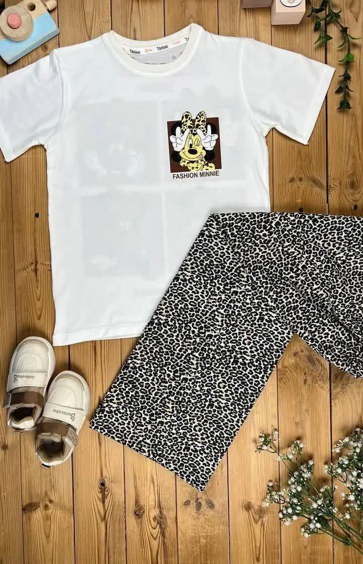 ست تیشرت وشلوارک میکی همیشه ترند رسید 🫰🫰
