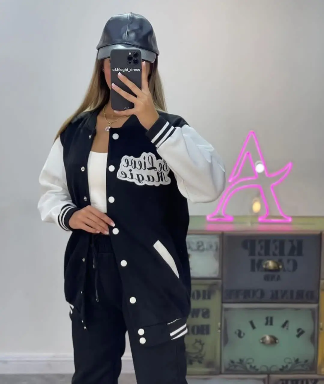 ❤️نام: سویشرت بیسبالی
