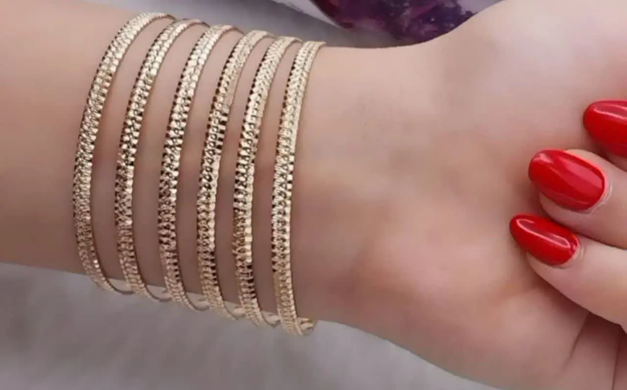 قیمت هر ۶ مدل النگوی بالا👆
