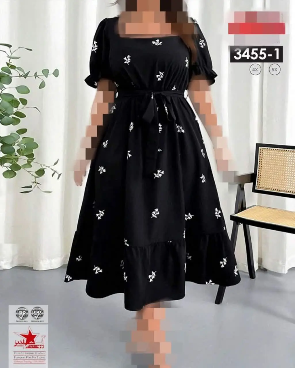 ✅پیراهن آستین کوتاه بیگ سایز