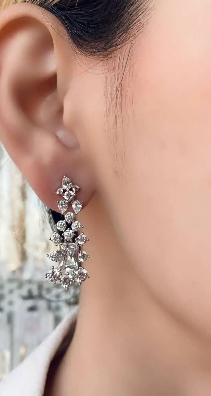 #گوشواره فوق العاده زیبا و مجلسی 😍
