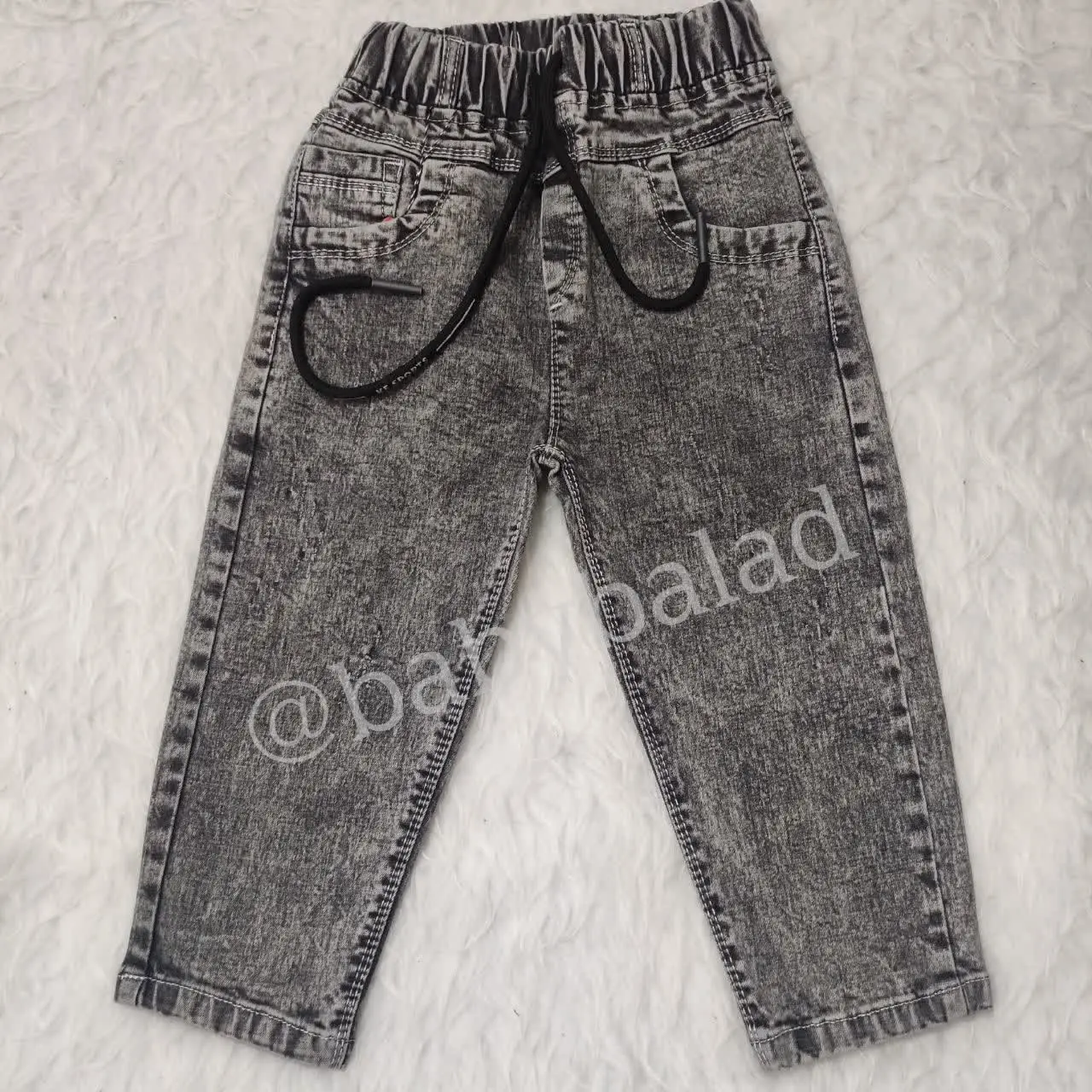 شلوار جین مام استایل 
