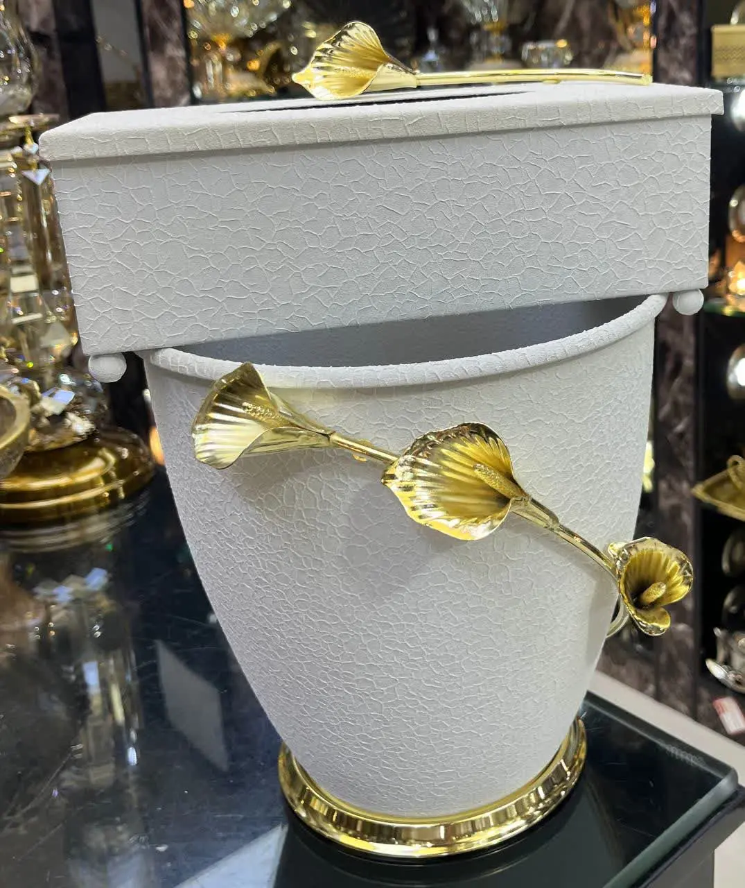 ست سطل و دستمال لیلیوم✅
