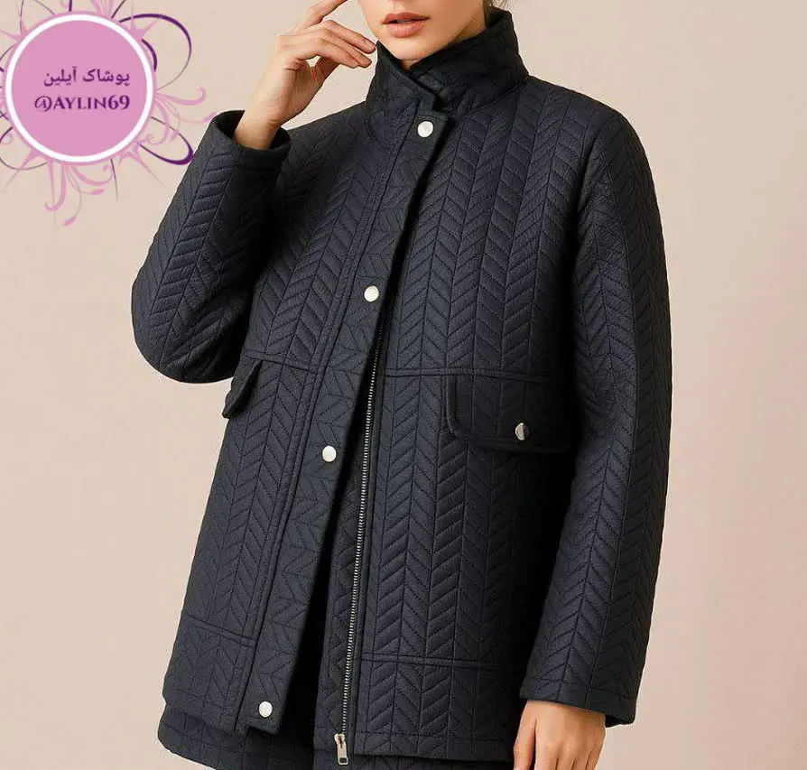 یه کاپشن خیلی خوشگل با تنخو...