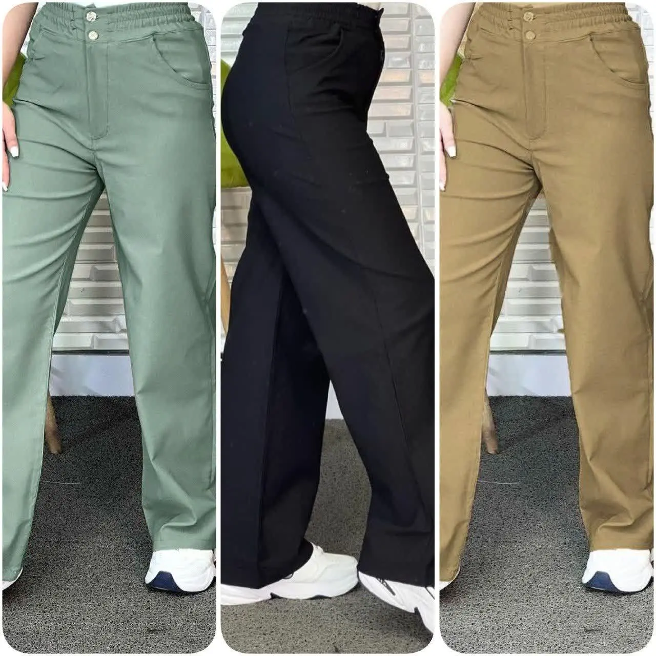 ❤️نام: شلوار🍀عیدانه🍀 نیم بگ وینتل
