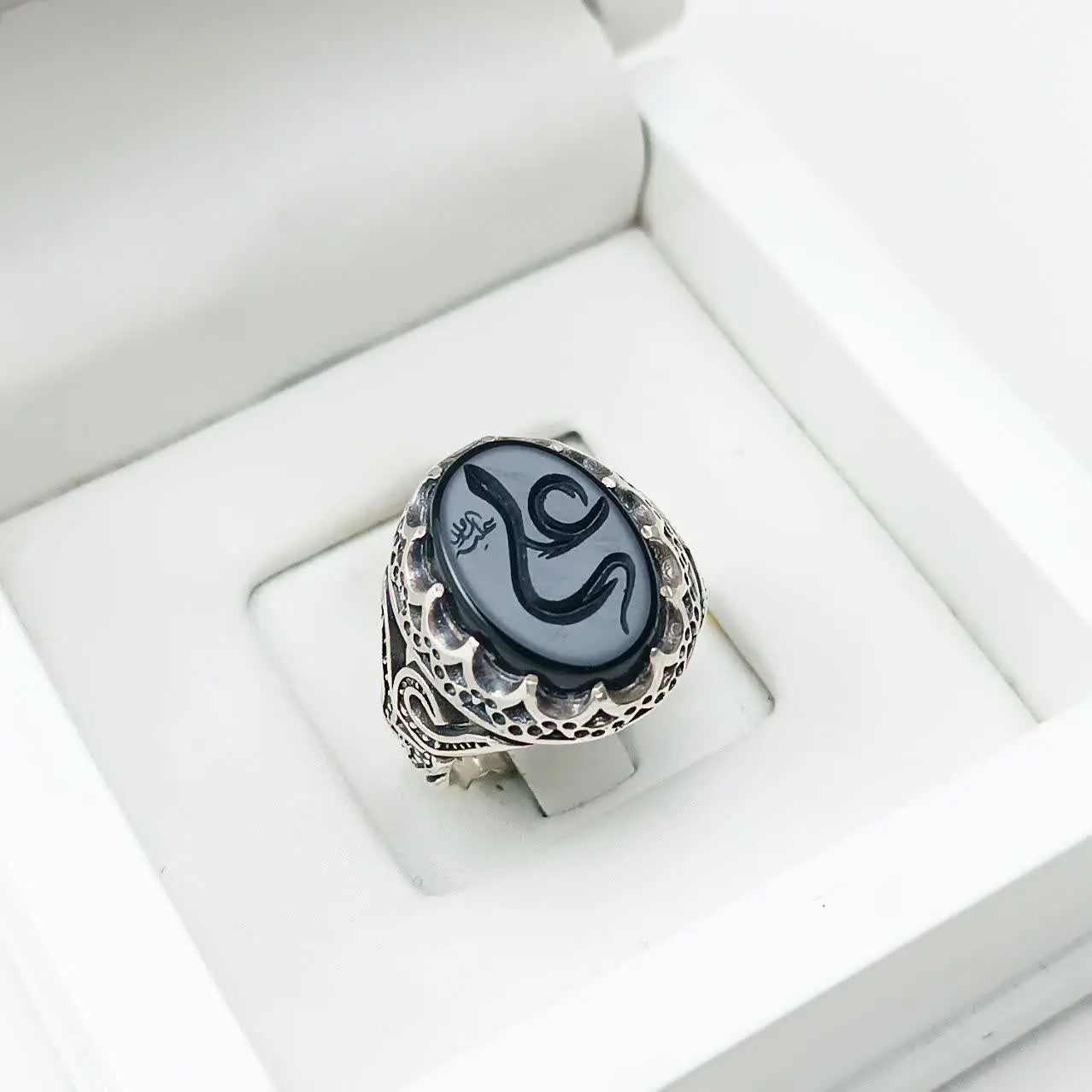 انگشتر نقره مردانه مدل تمام...