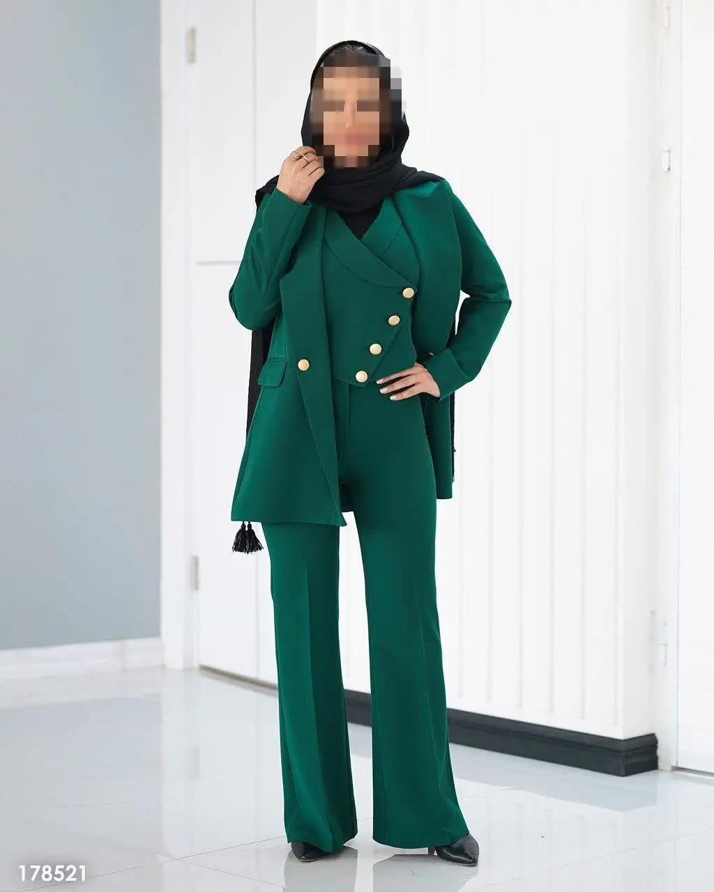 🔺 کت سه تیکه مدل تندیس 
