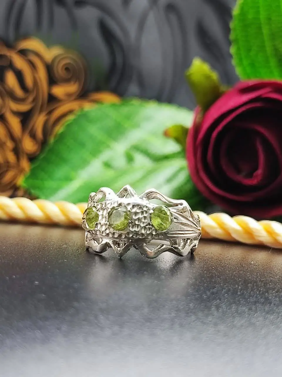 #انگشتر_مردانه_زبرجد
