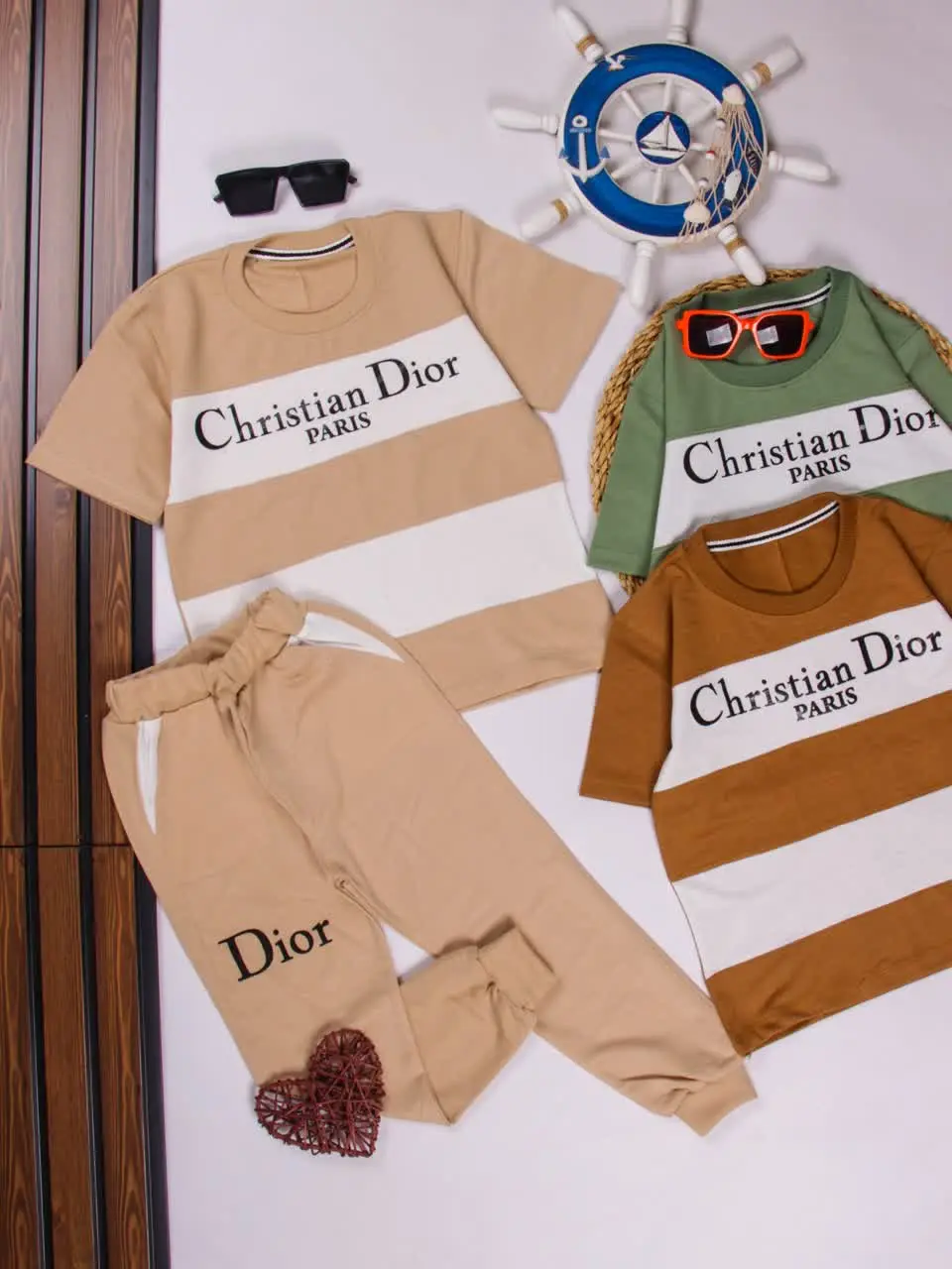 💢تیشرت شلوار پرچمی Dior💢
