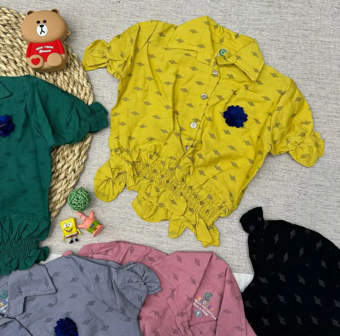 🧵🪡👕شومیز تک دخترانه
