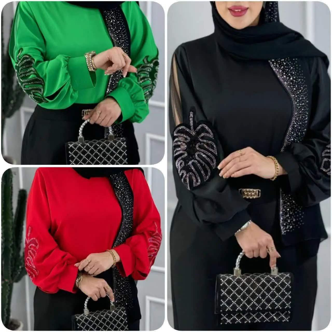 ❤️نام: شومیز مجلسی 🍀عیدانه 🍀برگ
