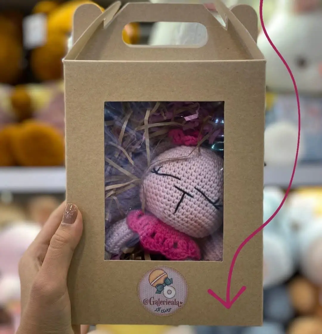 جغجغه عروسکی بافت
