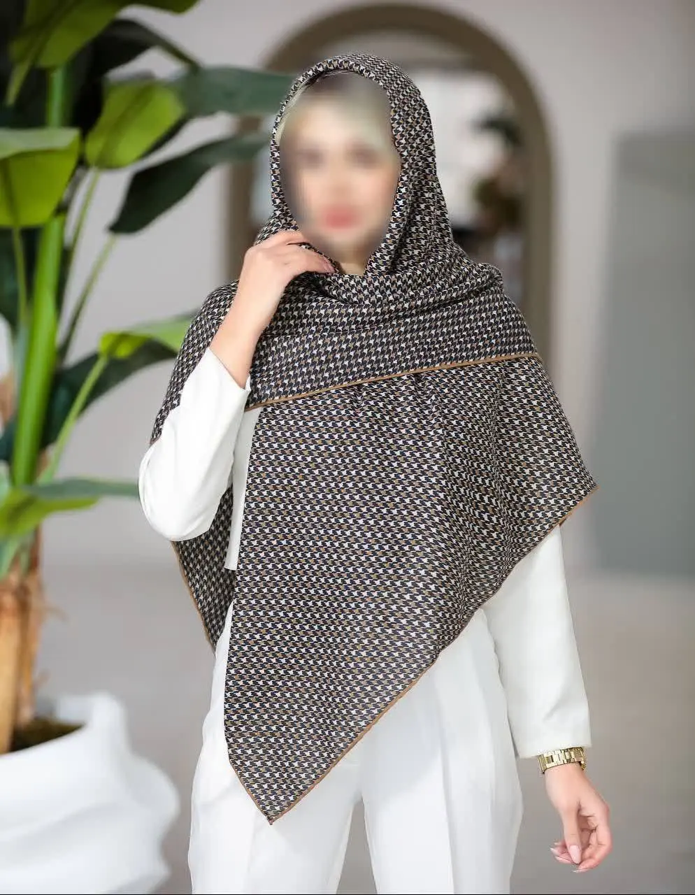 🌱روسری نخی پاییزه