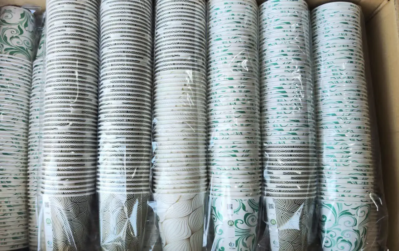 لیوان کاغذی ۵۰ عددی در طرح...