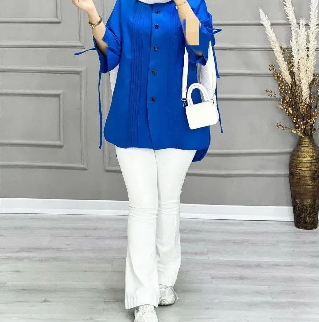 🌸 نام: #شومیز#مانتو کد ۵۵۱۱۰
