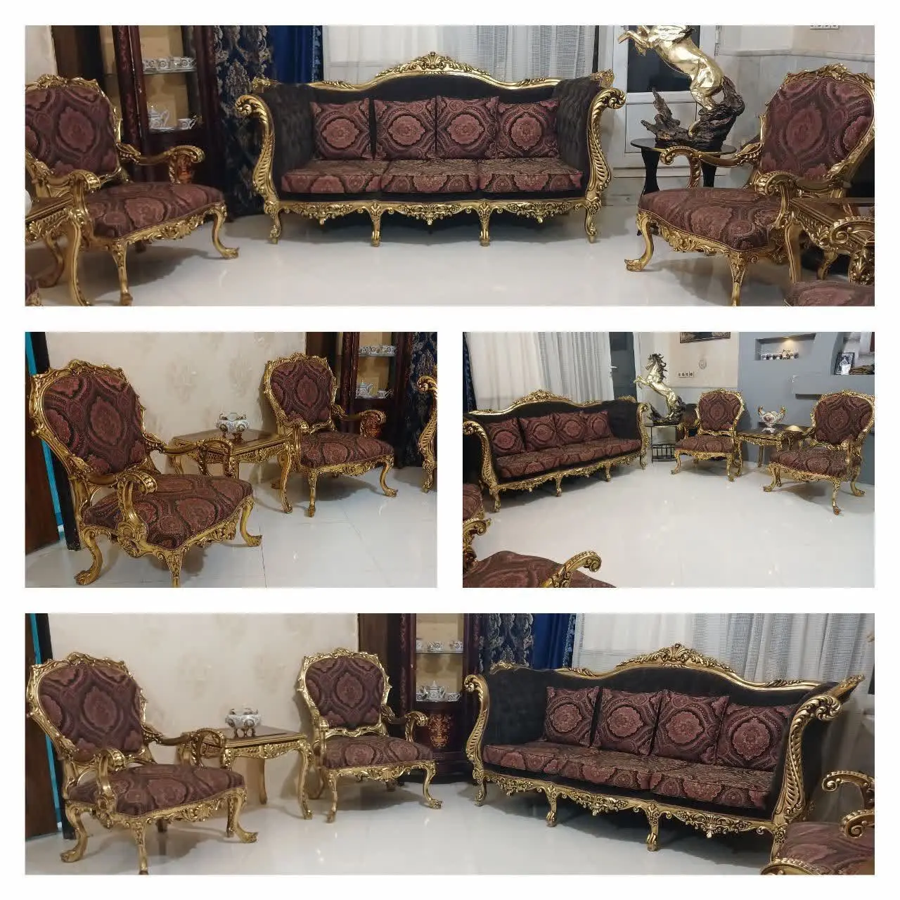 مبل سلطنتی ۷نفره کارتهران 
