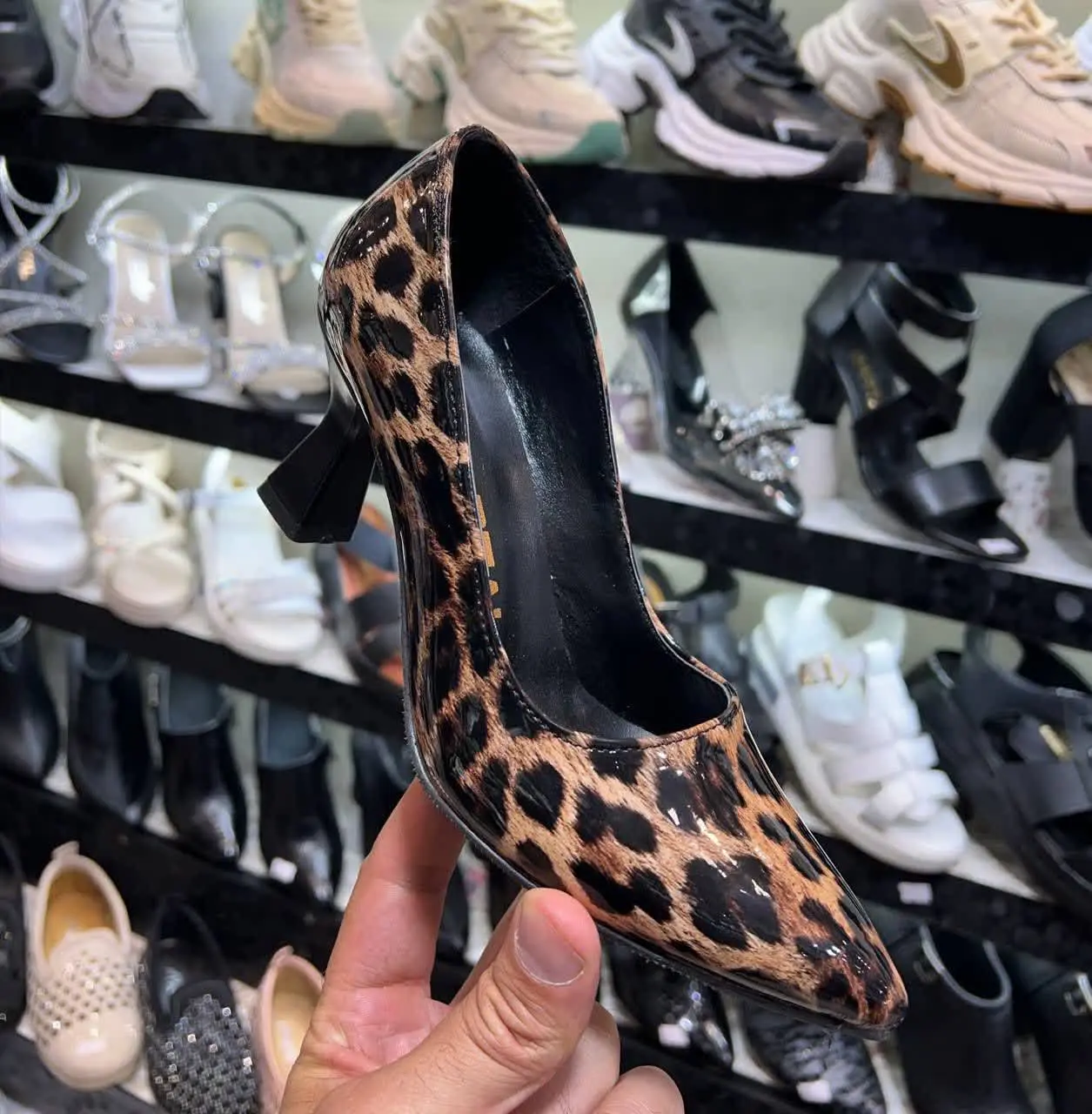 رویه براق ورنی پلنگی