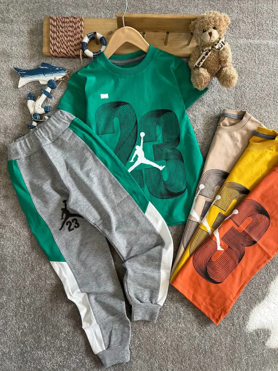 🥇#تیشرت_شلوارک پسرانه ۲۳🧬
