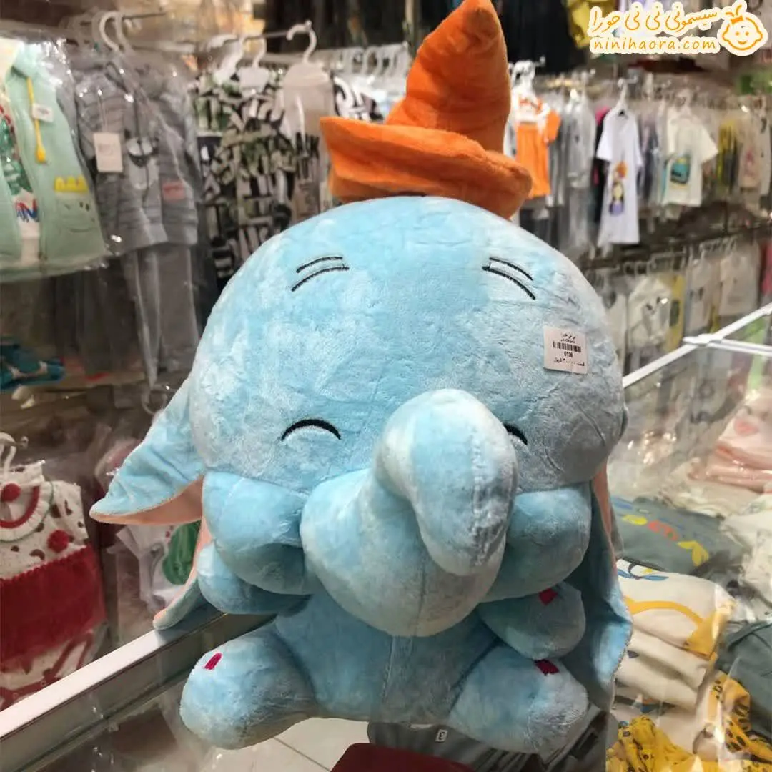 عروسک دامبو کلاه دار