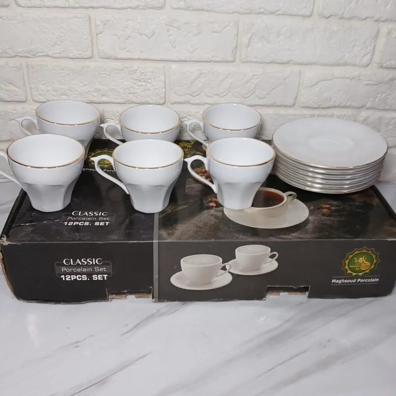 #سرویس ۱۲ پارچه فنجان و نعلبکی 🍓
