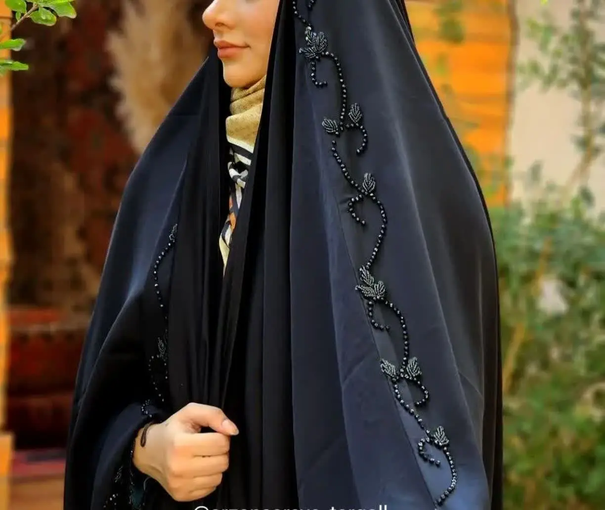 مدل عربی اصیل طرح جواهردوزی برگ
