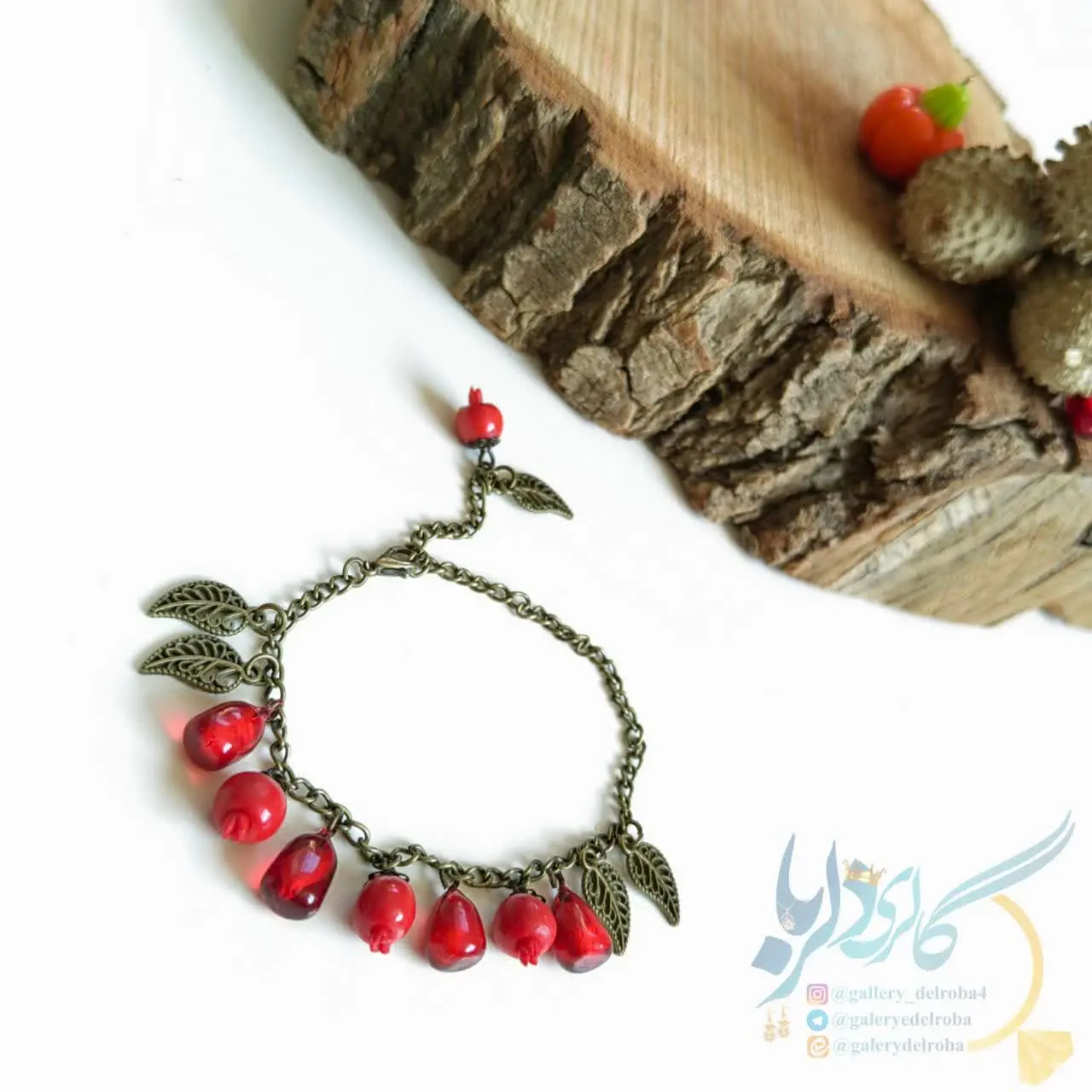 ⚜دستبند صد دانه یاقوت ⚜
