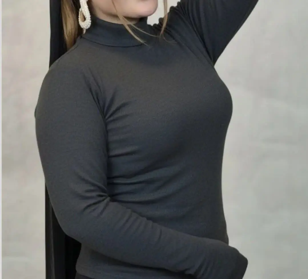 ⚜️تونیک یقه اسکی فینگردار