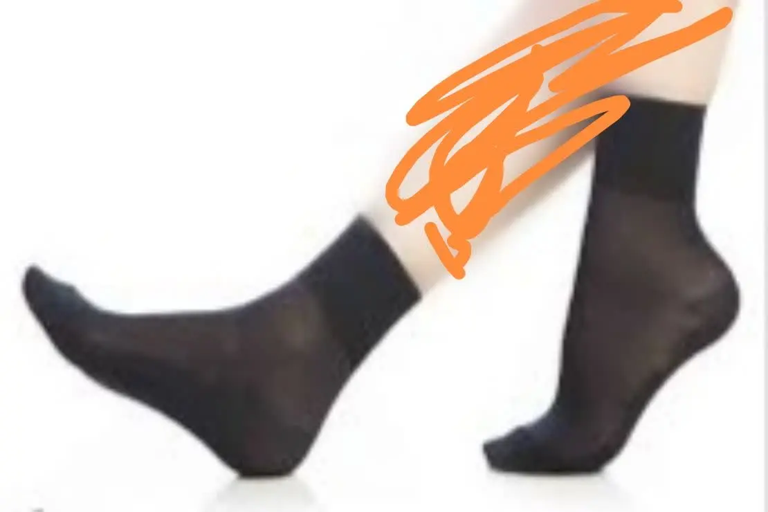 نیم ساق زنانه مشکی
