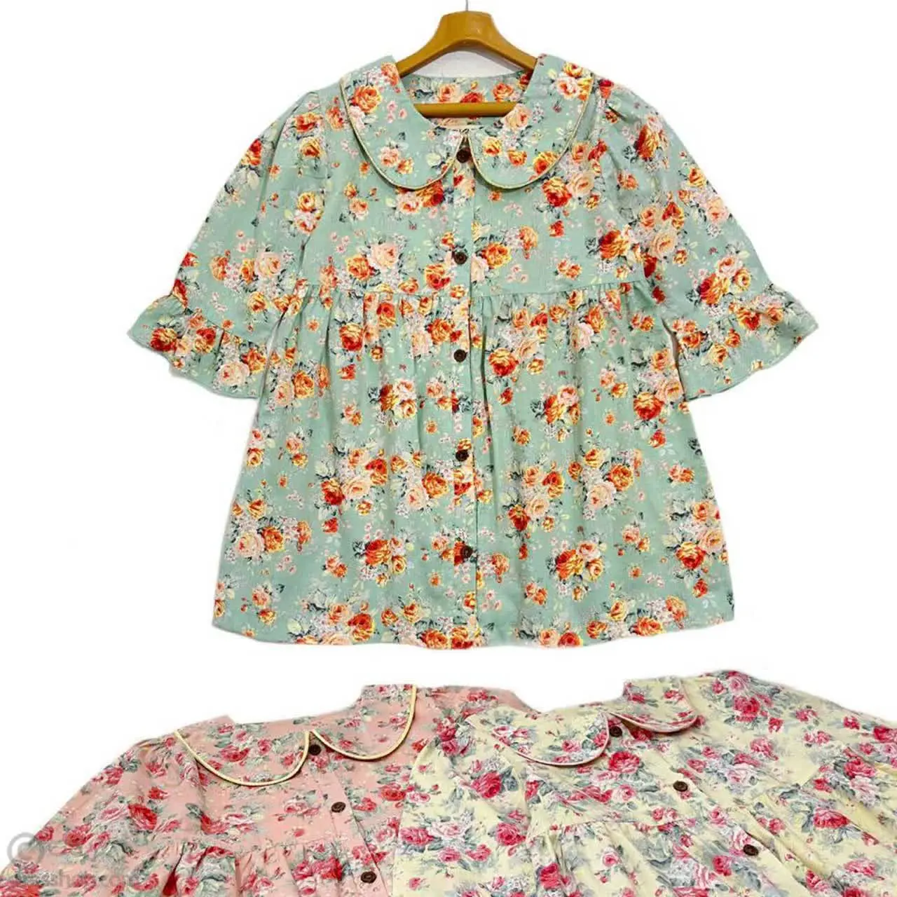 🔸شومیز یقه ب ب شاه دخت🔸
