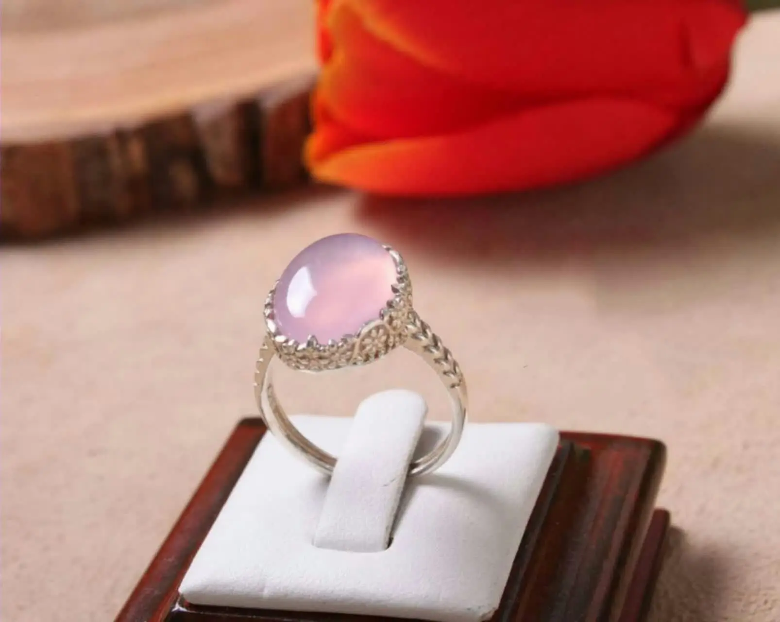 💎انگشتر عقیق یاسیزنانه