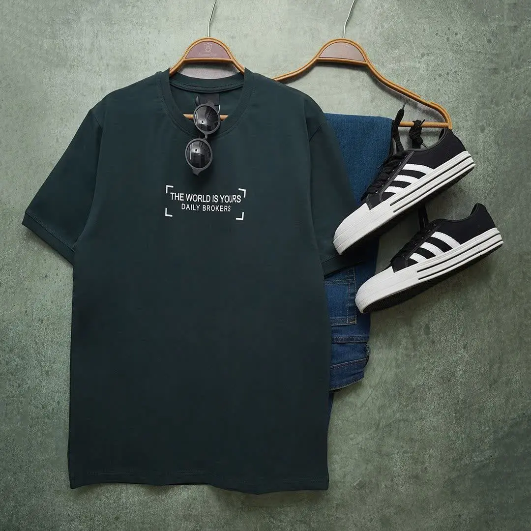 تیشرت مردانه آستین گتدار کد ۸۰۱۳۷۱
