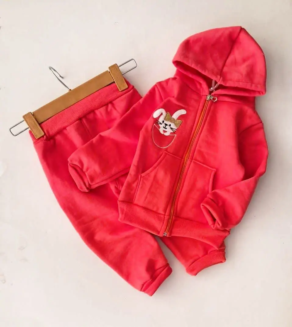 سویشرت شلوار داخل کرک طرح خ...