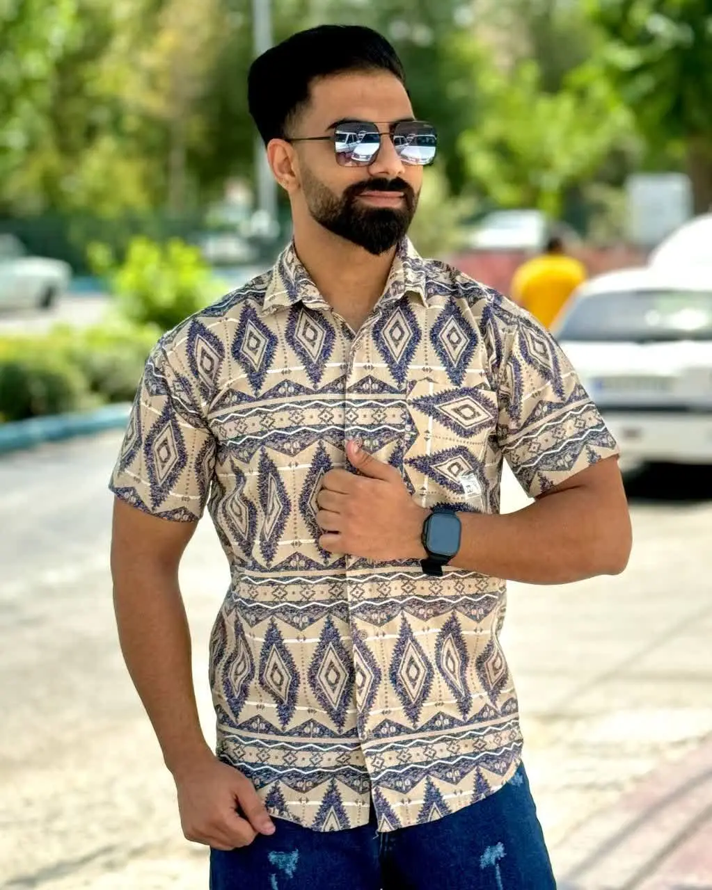 کالکشن جدید پیراهن‌های مردانه😁💕
