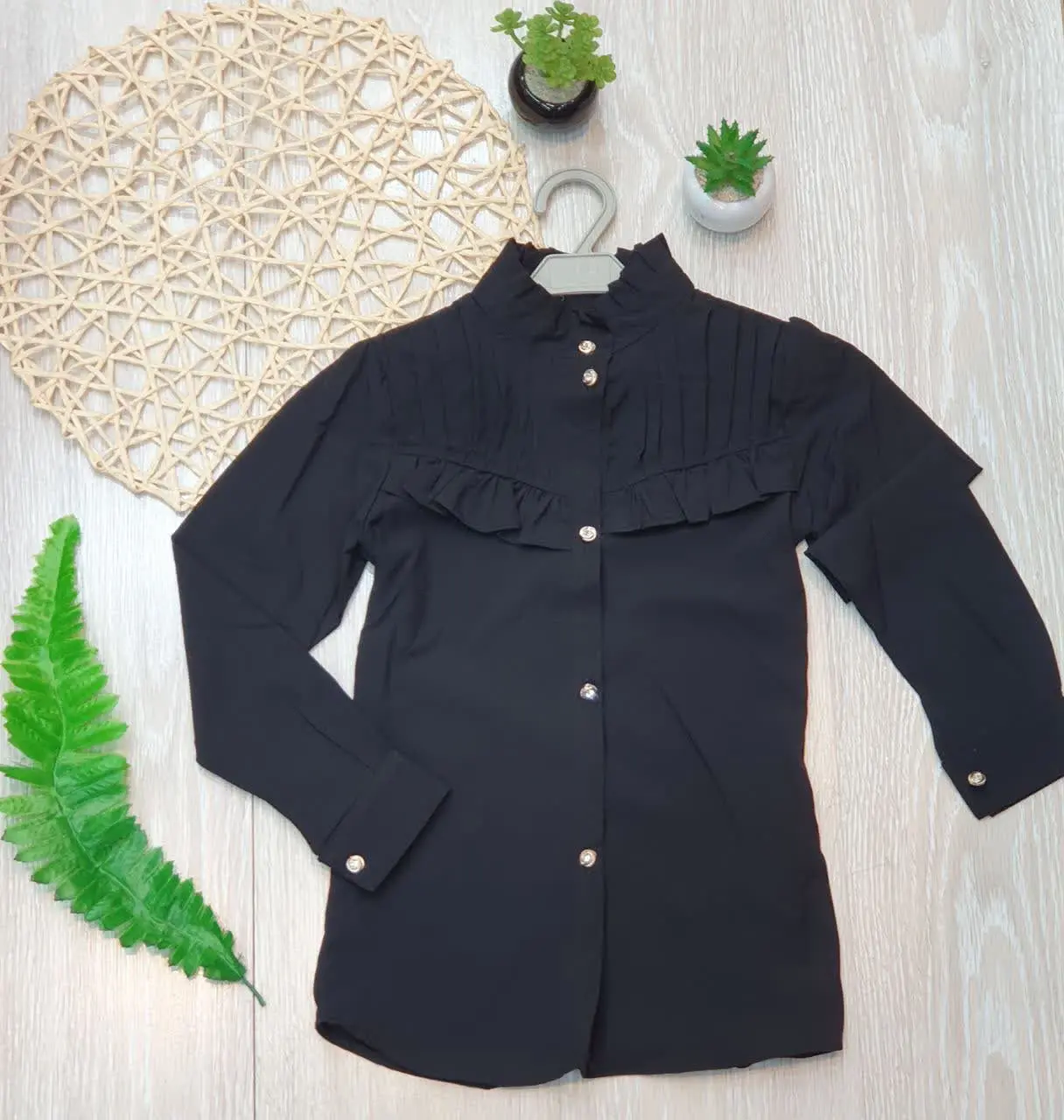 👗پیراهن دخترانه مشکی 
