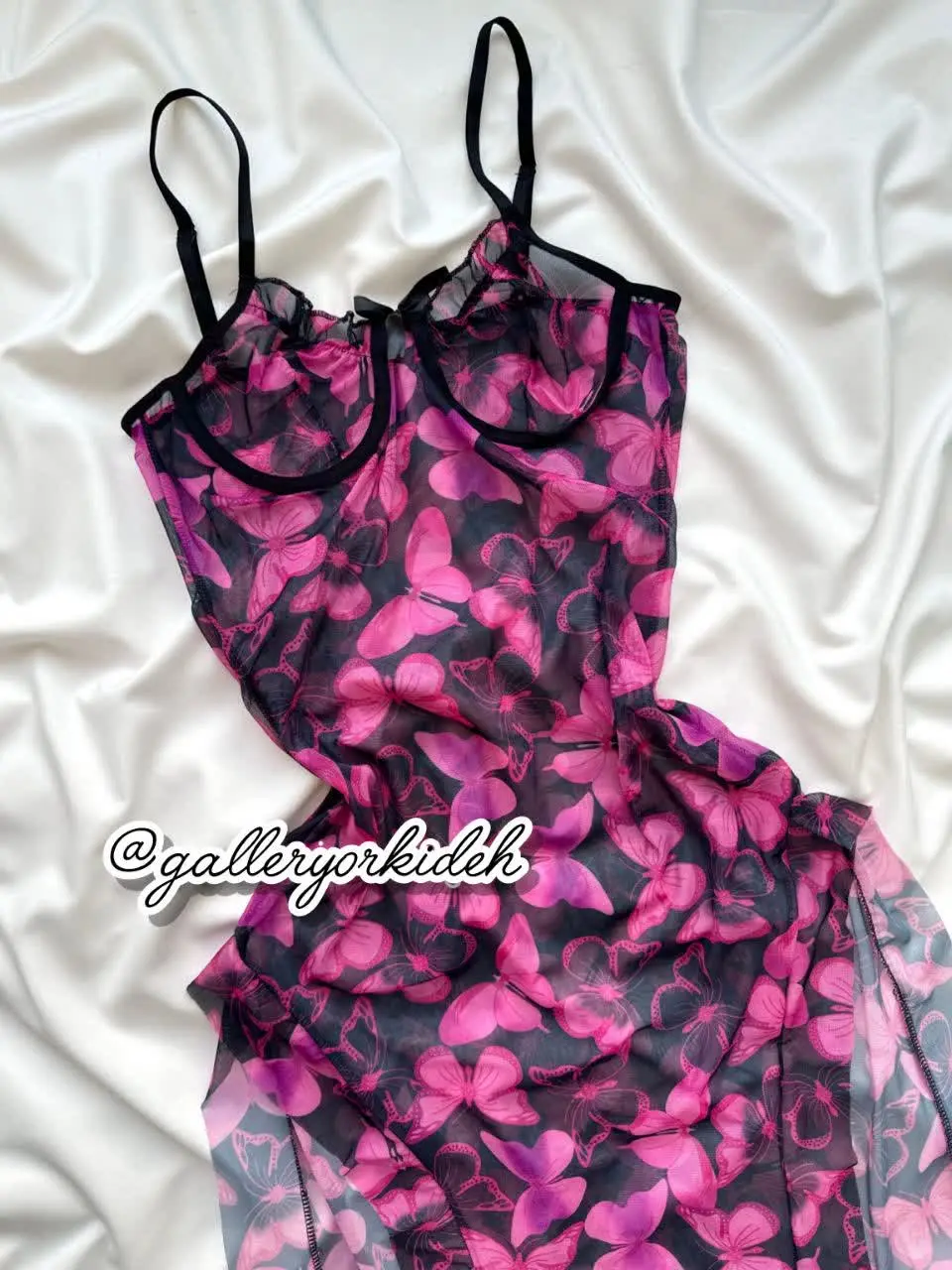 پیراهن بلند پروانه وارداتی🤤