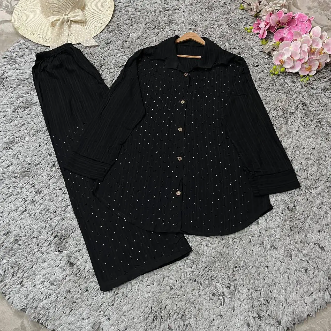 👚نام: ست شومیز شلوار نگینی...