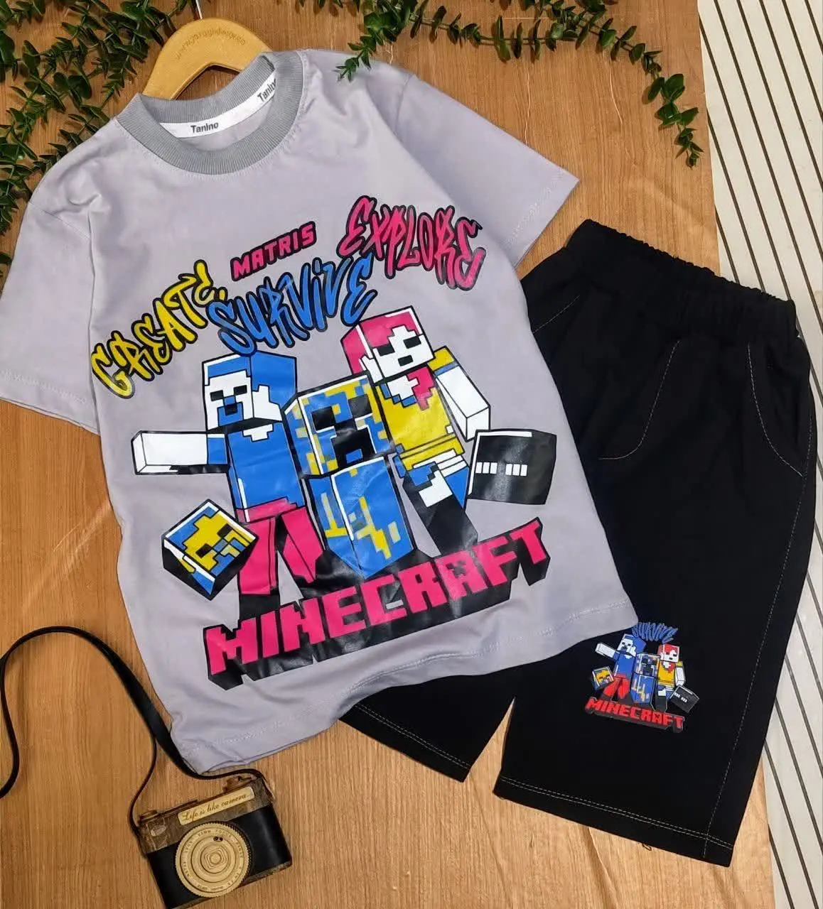 تیشرت و شلوارک پسرانه ماین...