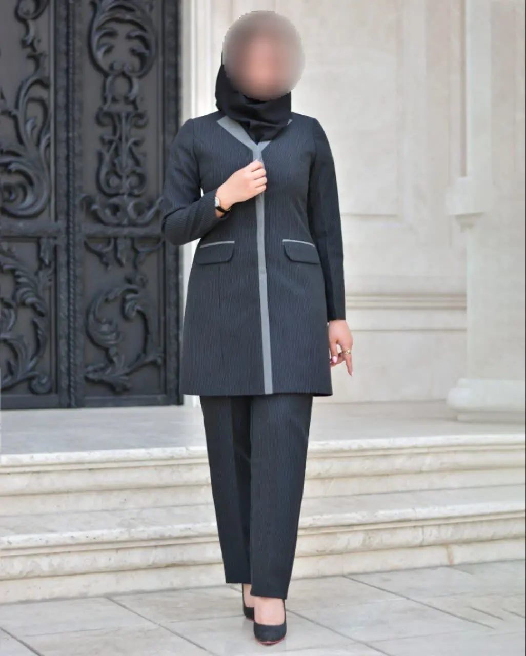 نام: مانتو شلوار اداری چمانه
