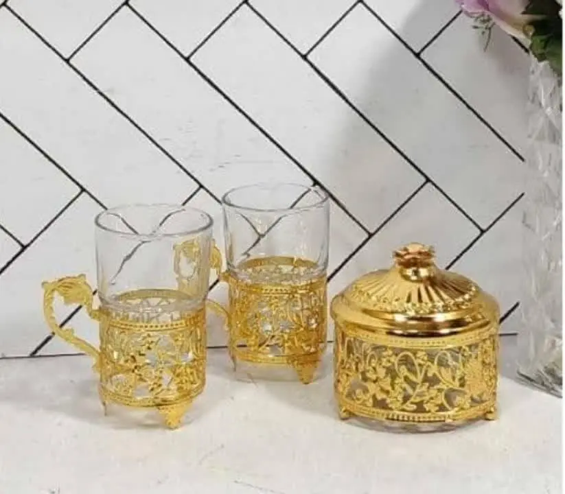 ۶تا استکان +قندان