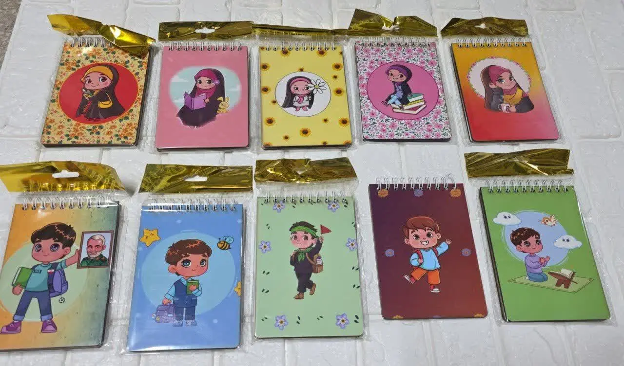 دفترچه جلد چوبی