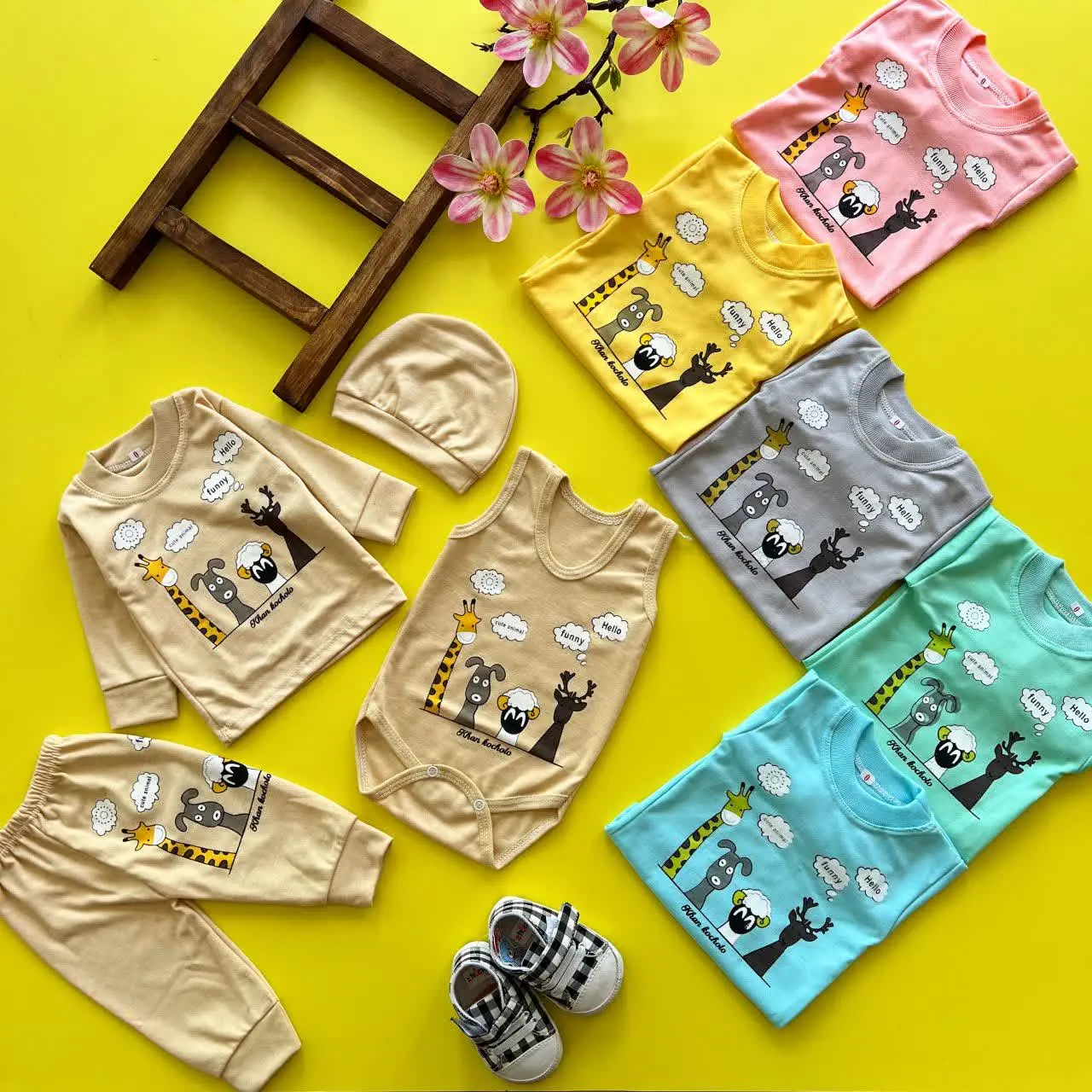 ست ۴تکه نوزادی
